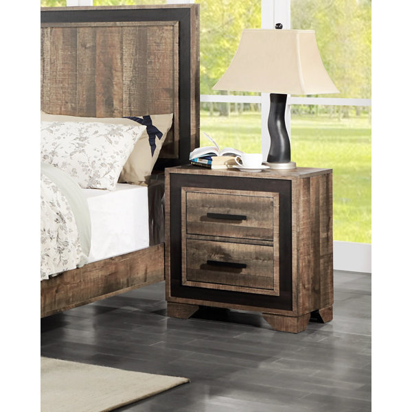 Millwood Pines Artemia Particle Board Nightstand Wayfair